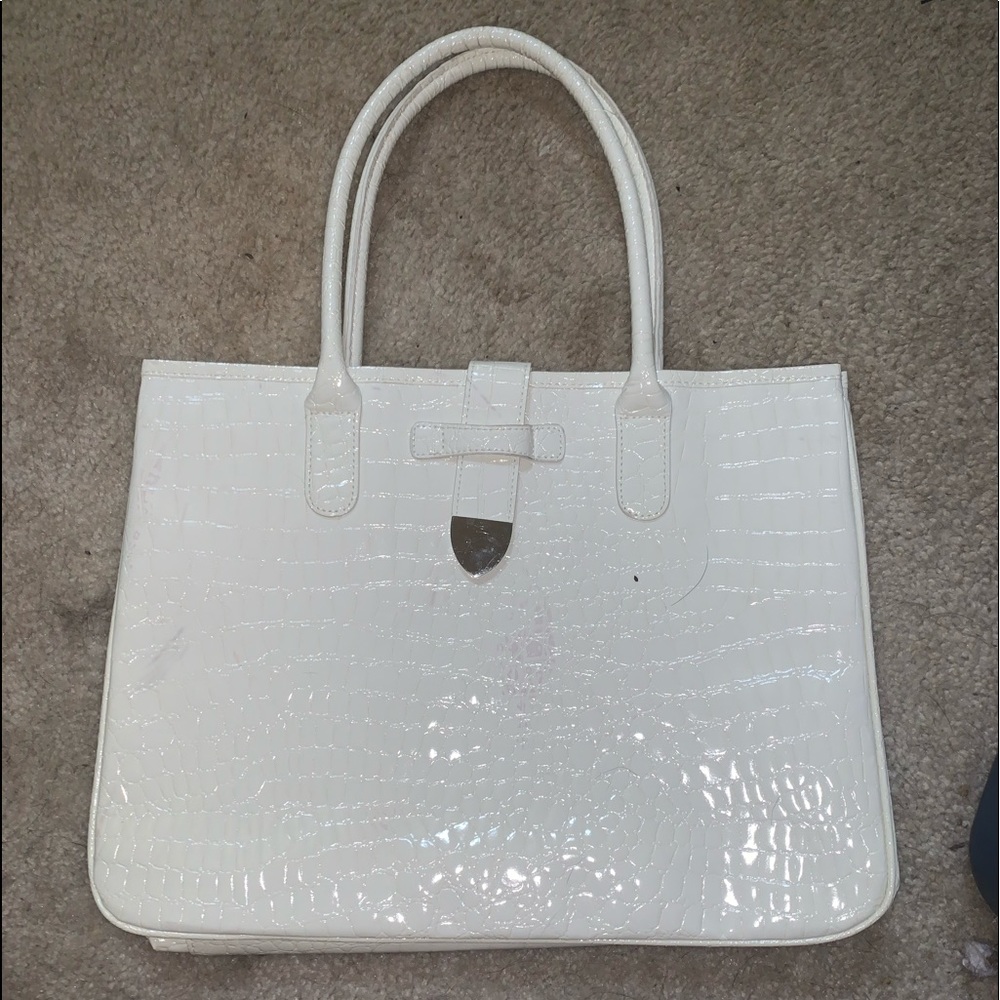 faux snake skin purse